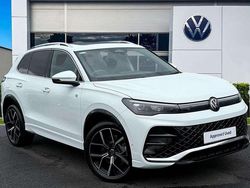 White Used 2025 VW Tiguan R-line SUV | £37,490