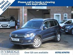 Blue Used 2015 VW Tiguan Match SUV | £7,650 (Fair price)