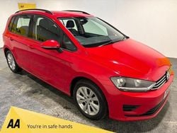 Red Used 2015 VW Golf Sportsvan SE MPV | £6,500 (Fair price)