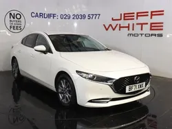 White Used 2021 Mazda 3 Sedan | £14,488 (Super price)