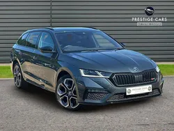 Grey Used 2021 Skoda Octavia vRS Estate | £22,491 (Fair price)