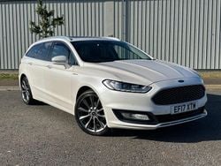 White Used 2017 Ford Mondeo Vignale Estate | £12,495 (Expensive)
