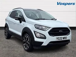 White Used 2022 Ford Ecosport Active SUV | £14,000 (Fair price)