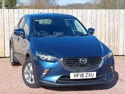 Blue Used 2018 Mazda CX-3 SUV | £12,998 (Good price)