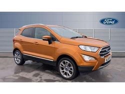 Orange Used 2018 Ford Ecosport Titanium SUV | £8,905 (Fair price)