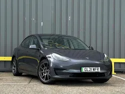Grey Used 2021 Tesla Model 3 Standard Range Sedan | £13,195 (Fair price)