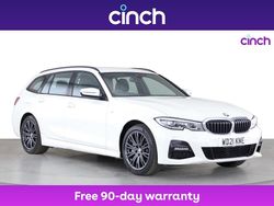 White Used 2021 BMW 330e M Sport Estate | £17,499 (Good price)