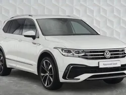 White Used 2022 VW Tiguan Allspace R-line SUV | £30,200 (A bit pricey)