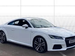 White Used 2015 Audi TT S-Line Coupe | £13,979 (Fair price)