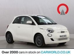 White Used 2022 Fiat 500e Icon Hatchback | £10,990 (Good price)