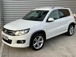 White Used 2016 VW Tiguan R-line Edition SUV | £7,995