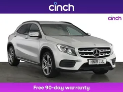 Silver Used 2018 Mercedes GLA200 AMG line SUV | £15,449 (Fair price)