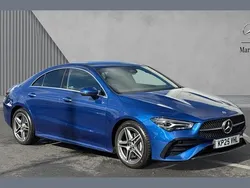 Blue Used 2025 Mercedes CLA180 Executive Sedan | £29,890 (Fair price)