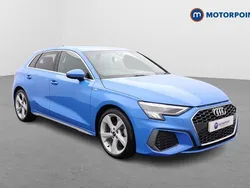Blue Used 2022 Audi A3 S-Line Hatchback | £21,049 (Fair price)