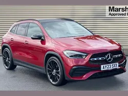 Red Used 2023 Mercedes GLA200 AMG Line Premium Plus SUV | £33,163 (Fair price)