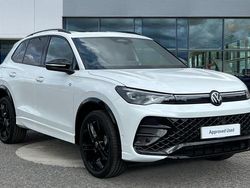 White New 2025 VW Tiguan R-line SUV | £47,224