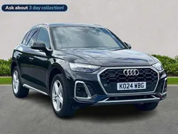 Black Used 2024 Audi Q5 S-Line SUV | £38,249 (Fair price)