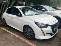 White Used 2023 Peugeot 208 Allure+ Hatchback | £15,749 (Fair price)