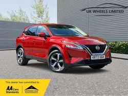 Red Used 2022 Nissan Qashqai N-Connecta SUV | £14,990 (Good price)