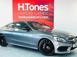 Grey Used 2018 Mercedes C220 AMG line Coupe | £15,495 (Fair price)