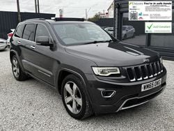 Grey Used 2015 Jeep Grand Cherokee Overland SUV | £12,490 (Fair price)