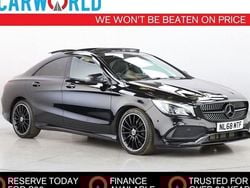 Black Used 2018 Mercedes CLA200 AMG line Coupe | £20,388 (Expensive)