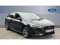Black Used 2022 Ford Focus ST-Line Hatchback | £14,388 (Fair price)