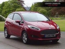 Red Used 2016 Ford Fiesta Zetec Hatchback | £6,000 (Good price)