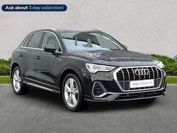 Black Used 2022 Audi Q3 S-Line SUV | £26,943 (Fair price)
