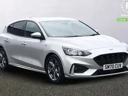 Silver Used 2020 Ford Focus ST-Line Hatchback | £14,999 (Fair price)