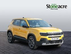 Yellow New 2025 Jeep Avenger Summit SUV | £20,997 (Fair price)