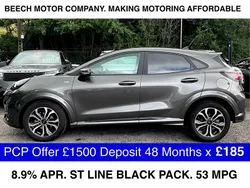 Grey Used 2023 Ford Puma Gen-E ST-Line Hatchback | £14,500 (Good price)