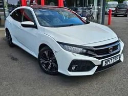 White Used 2017 Honda Civic EX Hatchback | £12,995 (Fair price)