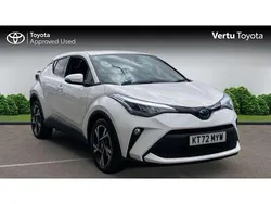 White Used 2022 Toyota C-HR Design SUV | £20,045 (Fair price)