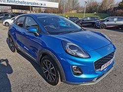 Blue Used 2020 Ford Puma Gen-E Titanium SUV | £12,989 (Fair price)