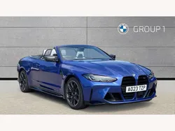 Blue Used 2023 BMW M4 Cabriolet Competition Edition Cabriolet | £64,816 (Expensive)