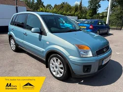 Blue Used 2009 Ford Fusion Titanium Hatchback | £4,490 (A bit pricey)