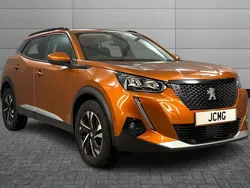 Orange Used 2022 Peugeot 2008 Allure Premium SUV | £16,250 (Good price)