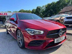 Red Used 2022 Mercedes CLA200 AMG line Coupe | £22,595 (Good price)