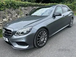 Grey Used 2016 Mercedes E220 AMG Sedan | £9,495 (Fair price)