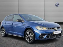 Blue Used 2024 VW Polo R-line Hatchback | £19,999 (Fair price)