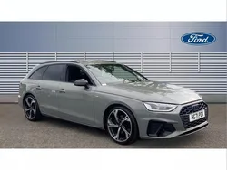 Grey Used 2022 Audi A4 Black Edition Estate | £24,193 (Fair price)