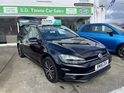 Black Used 2018 VW Golf VII SE Estate | £8,995 (Fair price)