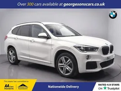White Used 2019 BMW X1 M Sport SUV | £17,200 (Fair price)