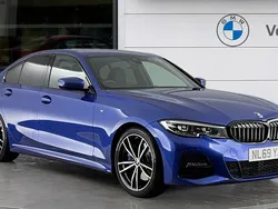 Blue Used 2020 BMW 330 M Sport Sedan | £22,754 (Good price)