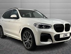 White Used 2019 BMW X3 M Sport SUV | £27,000 (Fair price)