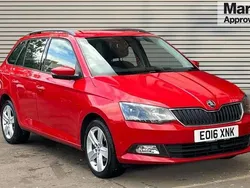 Red Used 2016 Skoda Fabia SE L Estate | £6,490 (Fair price)
