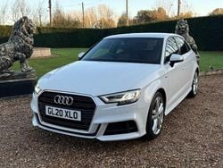 White Used 2020 Audi A3 Sportback S-Line Hatchback | £16,790 (Good price)