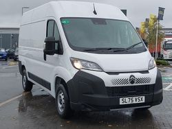 White New 2025 Citroën Relay Van | £23,998 (Fair price)