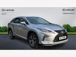 Silver Used 2021 Lexus RX450h SUV | £30,250 (Good price)